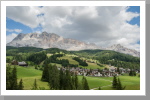 Herrliche Landschaft der Dolomiten
