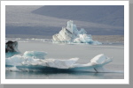 Eisberge am Jökulsárlón