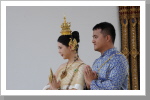 Thailändisches Hochzeitspaar Thailändisches Hochzeitspaar