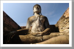 Buddhastatue, Sukothai Buddhastatue, Sukothai